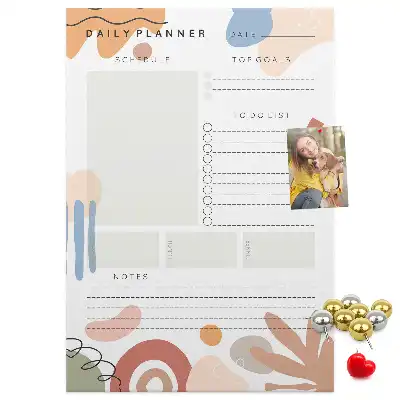 Today's Plan wall cork memo board