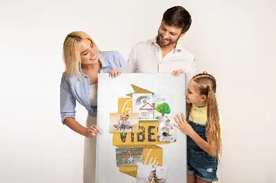 Motivational Slogan Cork Note Board