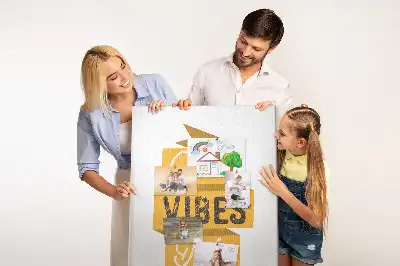 Motivational Slogan Cork Note Board