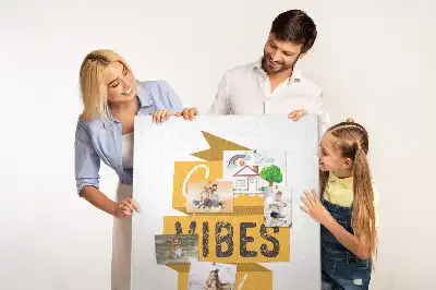 Motivational Slogan Cork Note Board