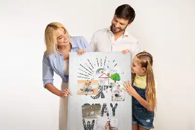 Stay Wild Mountain Theme Cork Pin Board
