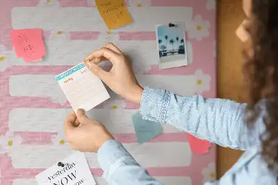 Cork Note Board To-do list