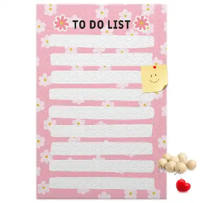 Cork Note Board To-do list