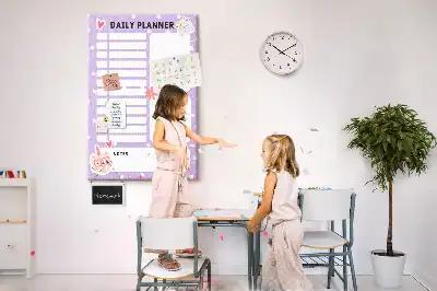 Cork Note Board for Daily Organization