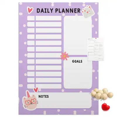 Cork Note Board for Daily Organization