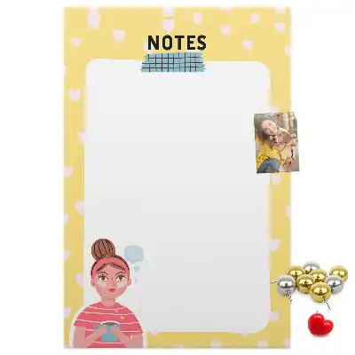 Cork pin board Note panel