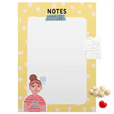 Cork pin board Note panel