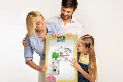 Cork pin board Note panel