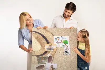 Cork Note Board for Holiday Souvenirs