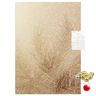 Exotic Palm Tree Vacation Cork Memo Board