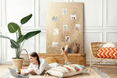 Exotic Palm Tree Vacation Cork Memo Board