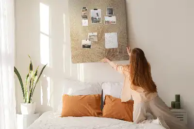 Exotic Palm Tree Vacation Cork Memo Board