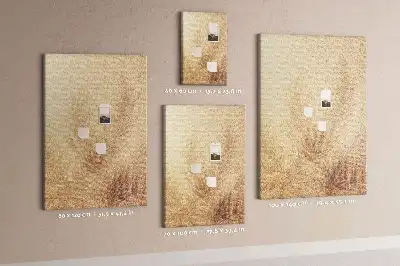 Exotic Palm Tree Vacation Cork Memo Board