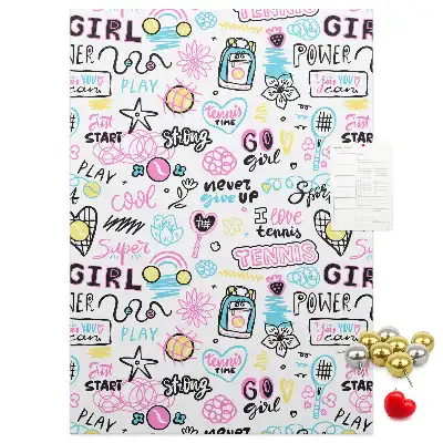 Children's cork pin board