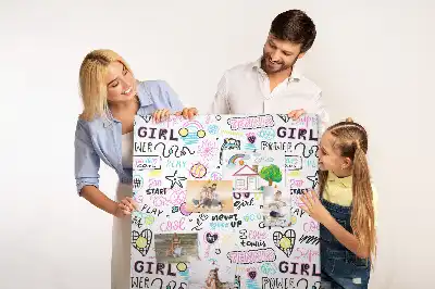 Cork pin board Children's theme