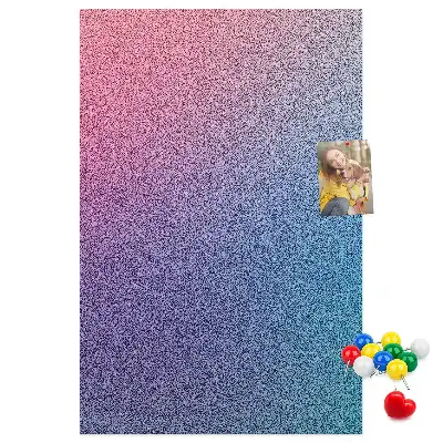 Cork Note Board Abstract gradient