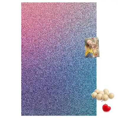Cork Note Board Abstract gradient
