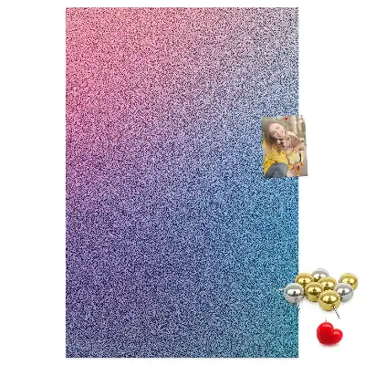 Cork Note Board Abstract gradient