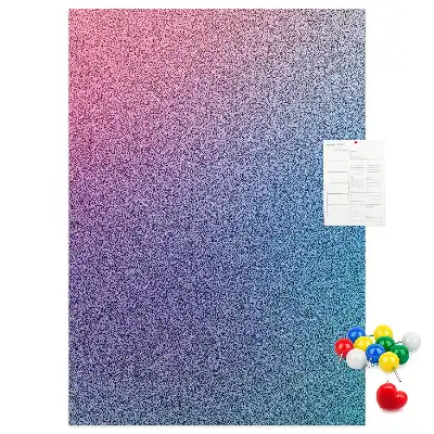 Cork Note Board Abstract gradient