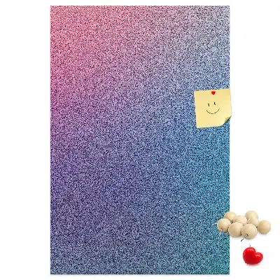 Cork Note Board Abstract gradient