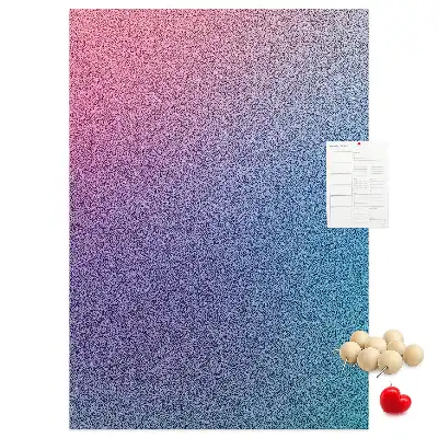 Cork Note Board Abstract gradient