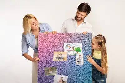 Cork Note Board Abstract gradient