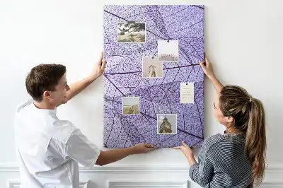 Leaf structured cork note board