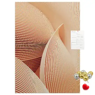 Cork pin board Subtle pattern