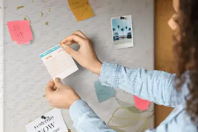 Cork Note Board
