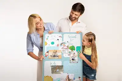 Galaxy Theme Cork Note Board Planner