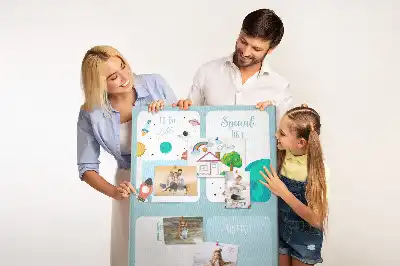 Galaxy Theme Cork Note Board Planner