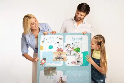 Galaxy Theme Cork Note Board Planner