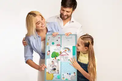 Galaxy Theme Cork Note Board Planner