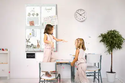 Wall cork memo board To-do list planner