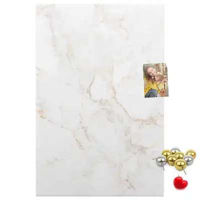 Cork pin board Stylish marble