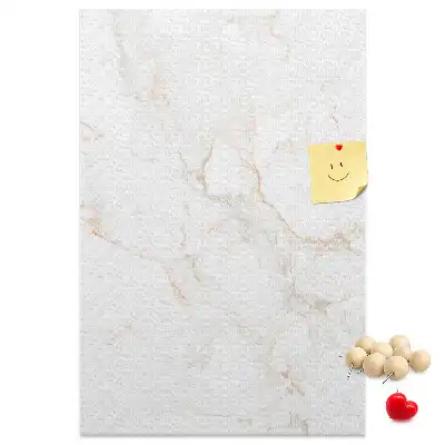 Cork pin board Stylish marble