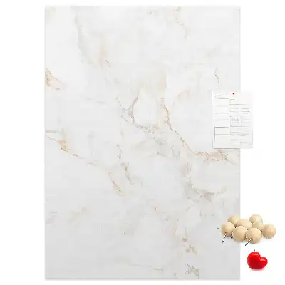 Cork pin board Stylish marble