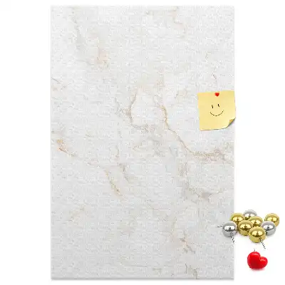 Cork pin board Stylish marble
