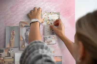 Subtle Feathers Cork Note Board