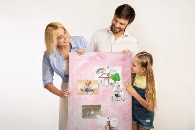 Subtle Feathers Cork Note Board