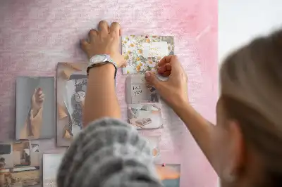 Subtle Feathers Cork Note Board