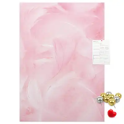 Subtle Feathers Cork Note Board