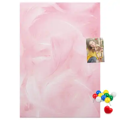 Subtle Feathers Cork Note Board