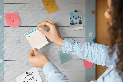 Cork Memo Board To-Do List