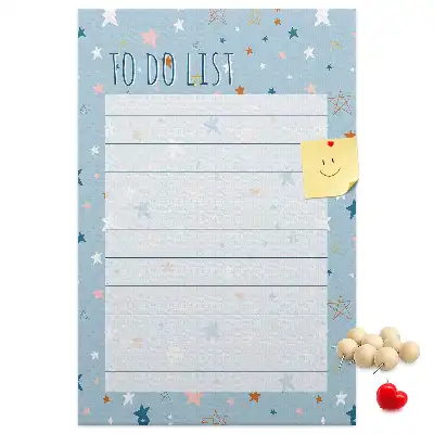 Cork Memo Board To-Do List