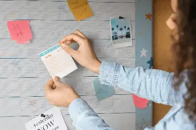 Cork Memo Board To-Do List