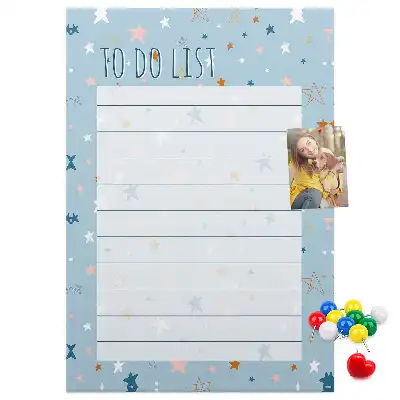 Cork Memo Board To-Do List