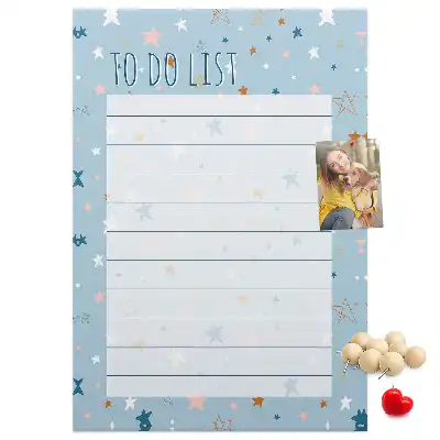 Cork Memo Board To-Do List