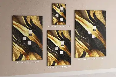 Abstract lines cork pin board