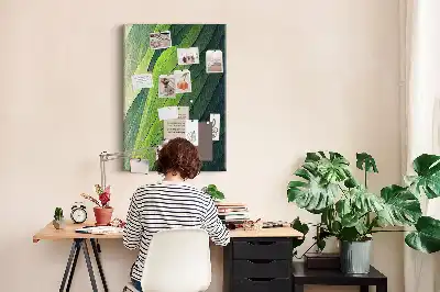 Cork pin board Natural landscape lines